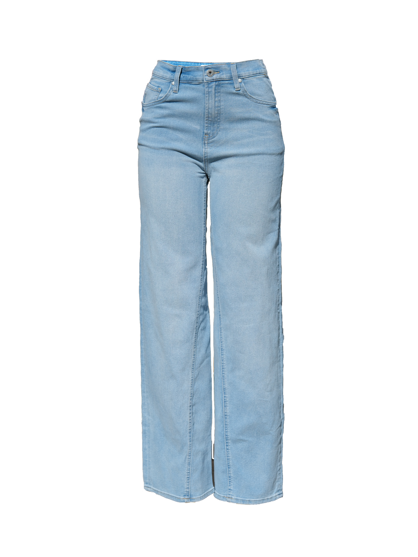 Classic High-Waist Wide-Leg Jeans
