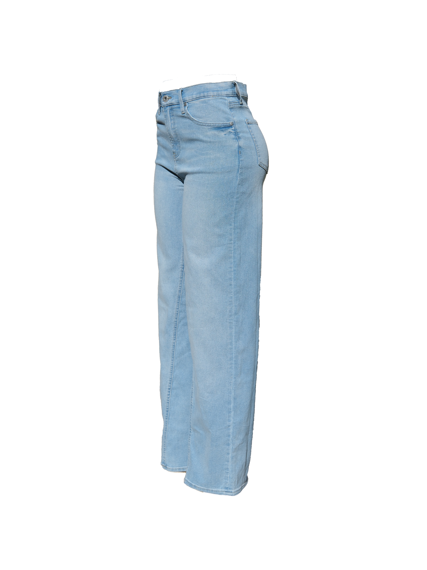 Classic High-Waist Wide-Leg Jeans