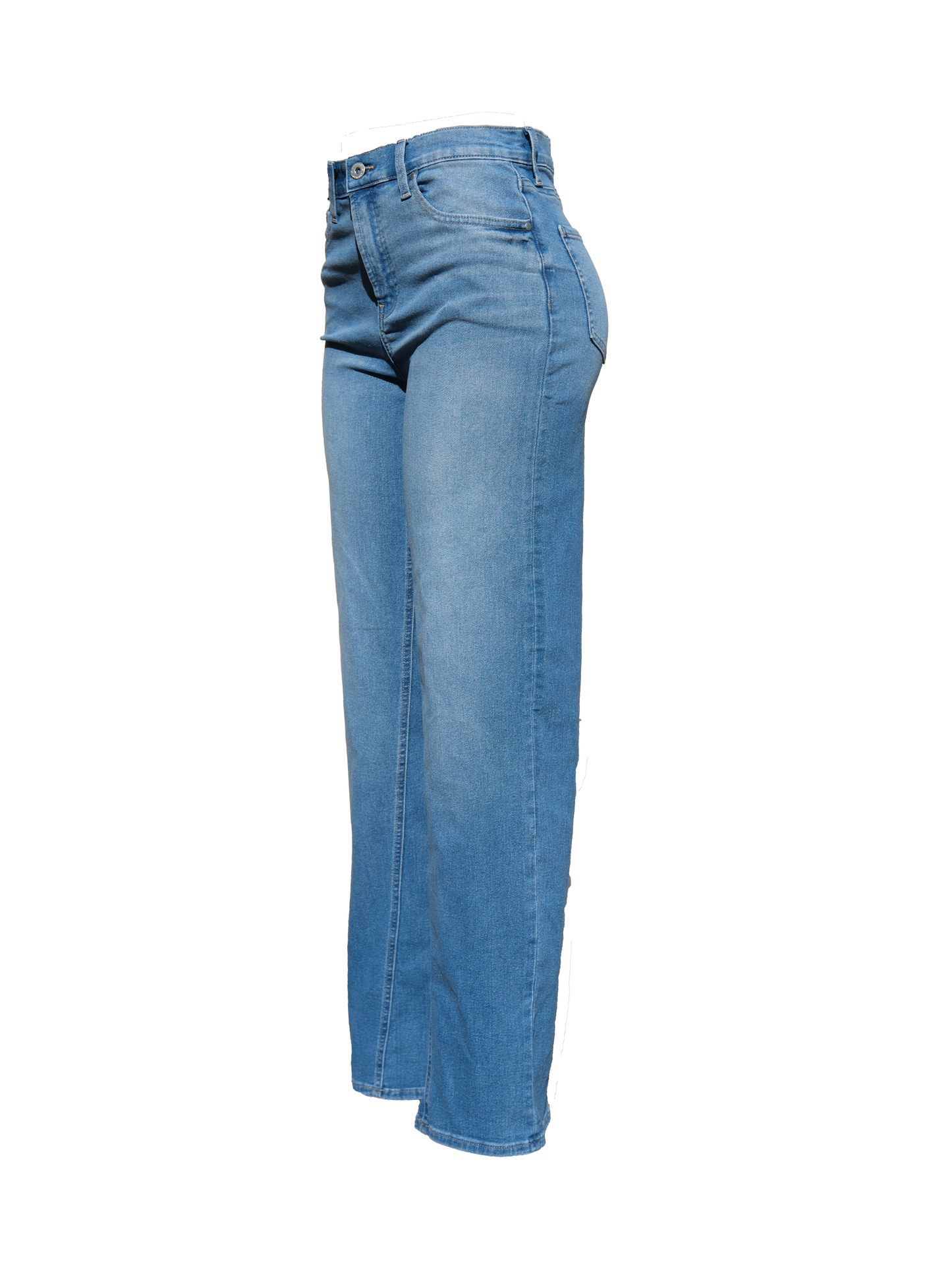 Classic High-Waist Wide-Leg Jeans