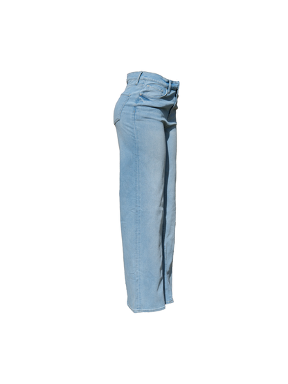 Classic High-Waist Wide-Leg Jeans